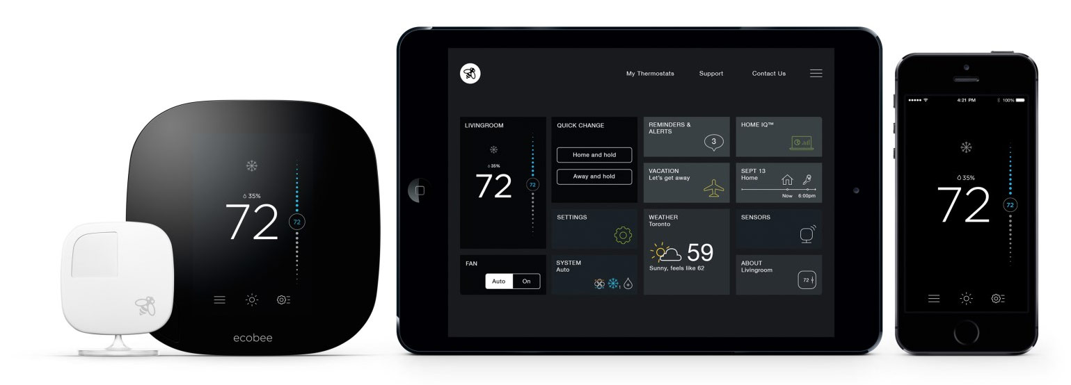 ecobee thermostat device