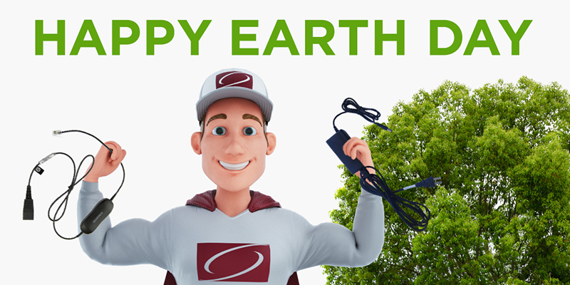 ClimateCare Earth Day mascot