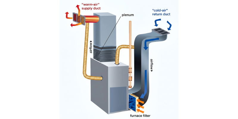 heat pump component